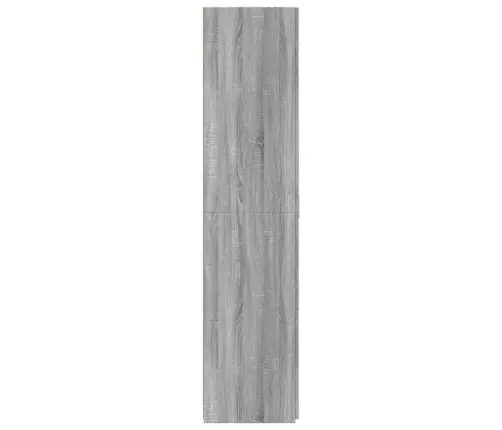 Augstais Skapītis Pelēka Ozola 70X42,5X185 Cm Inženierijas Koks Vidaxl