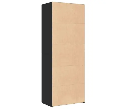 Kõrge Kapp, Must, 70X42,5X185 Cm Tehispuit Kõrge Kapp, Must, 70X42,5X185 Cm Tehispuit