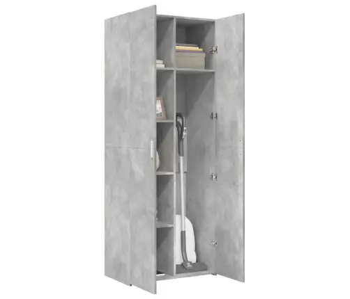 Augstais Skapītis Betonpelēks 70X42,5X185 Cm Inženierijas Koks Vidaxl Augstais Skapītis Betonpelēks 70X42,5X185 Cm Inženierijas Koks Vidaxl