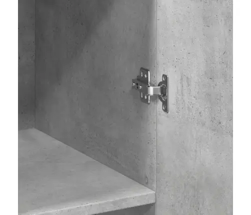 Augstais Skapītis Betonpelēks 70X42,5X185 Cm Inženierijas Koks Vidaxl Augstais Skapītis Betonpelēks 70X42,5X185 Cm Inženierijas Koks Vidaxl