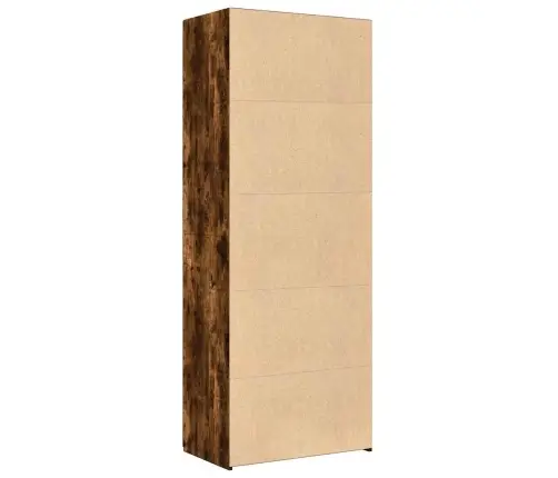 Augstais Skapītis, Koka Krāsa, 70X42,5X185Cm, Inženierijas Koks Vidaxl