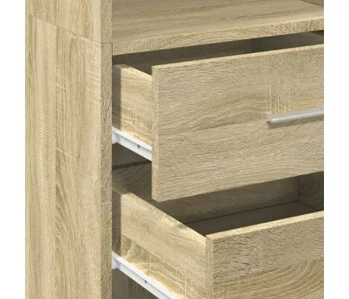 Augstais Skapītis, Ozolkoka, 40X42,5X185 Cm, Inženierijas Koks Vidaxl Augstais Skapītis, Ozolkoka, 40X42,5X185 Cm, Inženierijas Koks Vidaxl