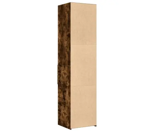 Kõrge Kapp, Suitsutatud Tamm, 45X42,5X185 Cm Tehispuit