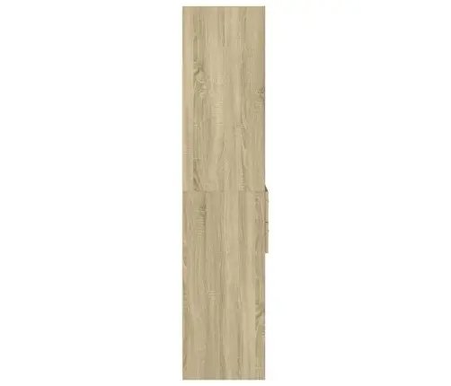 Augstais Skapītis, Ozolkoka, 50X42,5X185 Cm, Inženierijas Koks Vidaxl