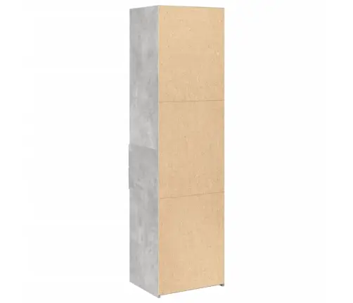 Augstais Skapītis, Betona Pelēks, 50X42,5X185 Cm, Koks Vidaxl Augstais Skapītis, Betona Pelēks, 50X42,5X185 Cm, Koks Vidaxl