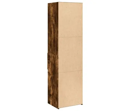 Augstais Skapītis, Ozolkoka, 50X42,5X185 Cm, Inženierijas Koks Vidaxl