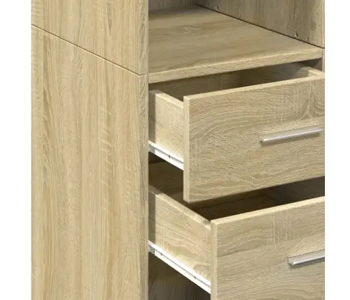 Augstais Skapītis Koka Krāsa 70X42,5X185Cm Inženierijas Koks Vidaxl