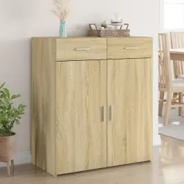 Kumode Ozolkoka Krāsā 80X42,5X93 Cm Inženierijas Koks Vidaxl
