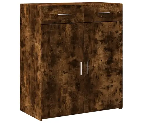 Puhvetkapp, Suitsutatud Tamm, 80X42,5X93 cm Tehispuit