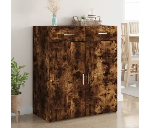 Puhvetkapp, Suitsutatud Tamm, 80X42,5X93 cm Tehispuit