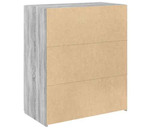 Puhvetkapp, Hall Sonoma Tamm, 80X42,5X93 cm Tehispuit Puhvetkapp, Hall Sonoma Tamm, 80X42,5X93 cm Tehispuit