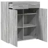 Puhvetkapp, Hall Sonoma Tamm, 80X42,5X93 cm Tehispuit Puhvetkapp, Hall Sonoma Tamm, 80X42,5X93 cm Tehispuit