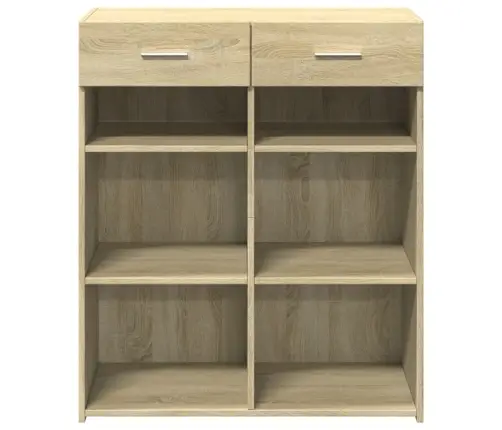 Plaukts Ozolkoka Krāsā 80X42,5X93 Cm Inženierijas Koks Vidaxl