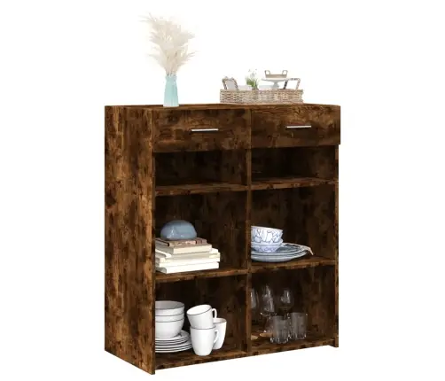 Kumode Ozolkoka Krāsa 80X42,5X93 Cm Inženierijas Koks Vidaxl