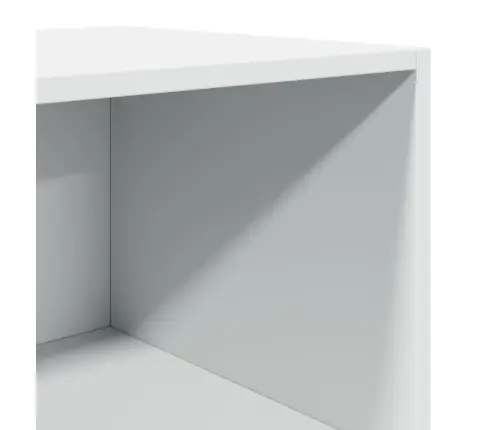 Augstais Skapītis, Balts, 40X41X185 Cm, Inženierijas Koks Vidaxl