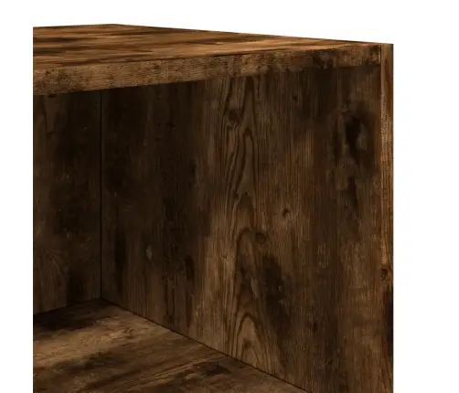 Komoda, Dūminio Ąžuolo Spalvos, 40X41X185cm Apdirbta Mediena