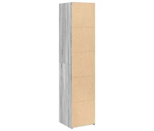 Kõrge Kapp, Hall Sonoma Tamm, 40X41X185 cm Tehispuit