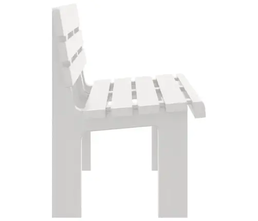 Dārza Sols, Balts, 110X52X71 Cm, Polipropilēns Vidaxl