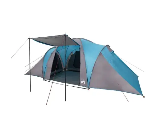 Ģimenes Telts 6 Personām, Zila, Ūdensnecaurlaidīga Vidaxl