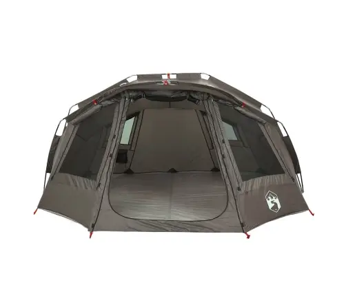 Makšķernieku Telts 5 Personām, Pelēka, Ūdensnecaurlaidīga Vidaxl