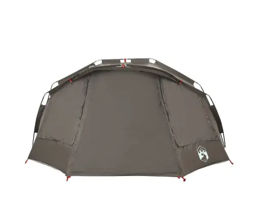 Makšķernieku Telts 5 Personām, Pelēka, Ūdensnecaurlaidīga Vidaxl