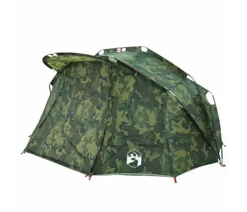 Kempinga Telts 5 Personām, Kamuflāža, Ūdensnecaurlaidīga Vidaxl
