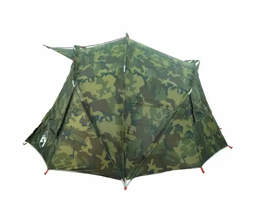 Kempinga Telts 5 Personām, Kamuflāža, Ūdensnecaurlaidīga Vidaxl