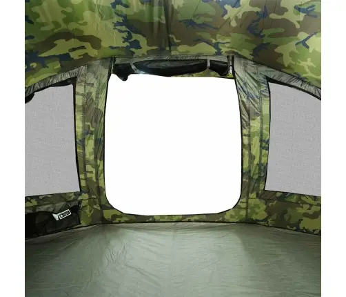 Kempinga Telts 5 Personām, Kamuflāža, Ūdensnecaurlaidīga Vidaxl