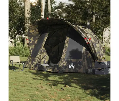 Kalastustelk 5 Inimesele, Kamuflaaž, Veekindel