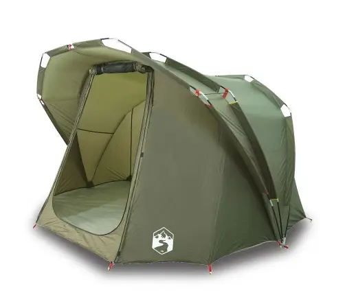 Makšķernieku Telts 4 Personām, Zaļa, Ūdensnecaurlaidīga Vidaxl