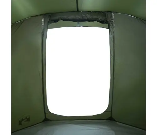 Makšķernieku Telts 4 Personām, Zaļa, Ūdensnecaurlaidīga Vidaxl