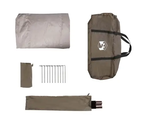 Kalastustelk 4 Inimesele, Pruun, Veekindel