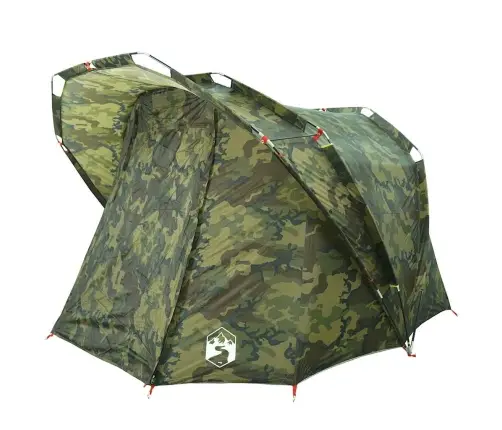 Makšķernieku Telts 5 Personām, Kamuflāža, Ūdensnecaurlaidīga Vidaxl