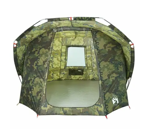 Makšķernieku Telts 5 Personām, Kamuflāža, Ūdensnecaurlaidīga Vidaxl