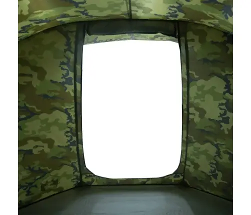 Makšķernieku Telts 5 Personām, Kamuflāža, Ūdensnecaurlaidīga Vidaxl