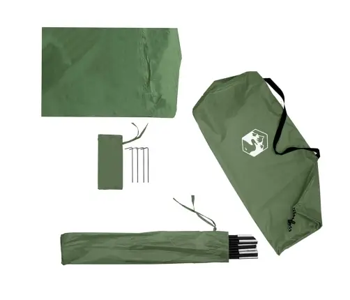 Dušas Telts, Zaļa, Ūdensizturīga Vidaxl