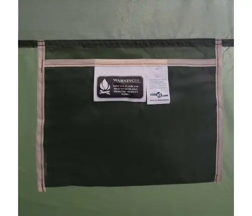 Dušas Telts, Zaļa, Ūdensizturīga Vidaxl