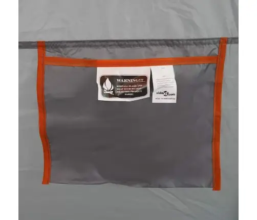 Dušas Telts, Pelēka, Ūdensnecaurlaidīga Vidaxl