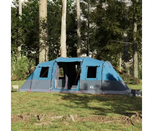 Ģimenes Telts, Tuneļa, 6 Personām, Zila, Ūdensnecaurlaidīga Vidaxl