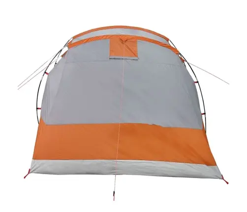 Ģimenes Telts, Tuneļa, 6 Personām, Pelēka, Ūdensnecaurlaidīga Vidaxl