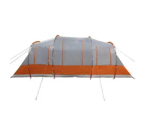 Ģimenes Telts, Tuneļa, 6 Personām, Pelēka, Ūdensnecaurlaidīga Vidaxl