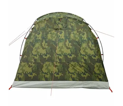 Šeimos Palapinė, Kamufliažinė, 6 Vietų, Tunelinė