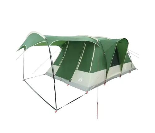Kempinga Telts, Tuneļa, 5 Personām, Zaļa, Ūdensnecaurlaidīga Vidaxl