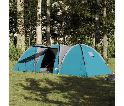 Ģimenes Telts 8 Personām, Zila, Ūdensnecaurlaidīga Vidaxl