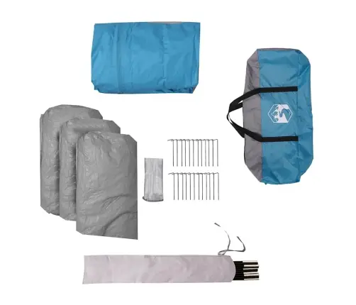 Peretelk 6 Inimesele, Kuppel, Sinine, Veekindel