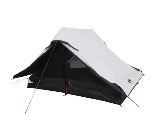 Stovyklavimo Palapinė, Balta, Dvivietė, Tamsinantis Audinys