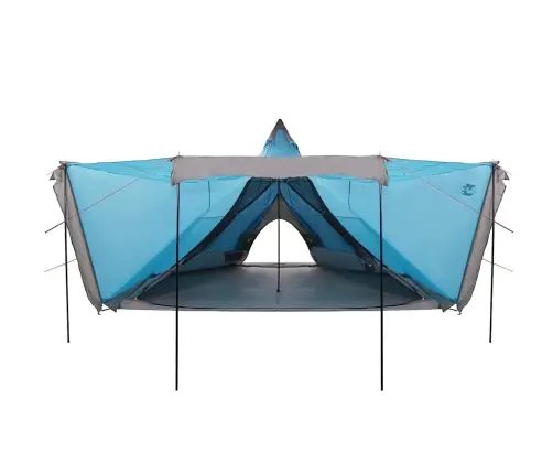 Ģimenes Telts, Tipi, 8 Personām, Zila, Ūdensnecaurlaidīga Vidaxl