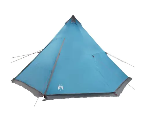 Ģimenes Telts, Tipi, 8 Personām, Zila, Ūdensnecaurlaidīga Vidaxl