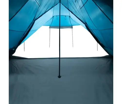 Ģimenes Telts, Tipi, 8 Personām, Zila, Ūdensnecaurlaidīga Vidaxl