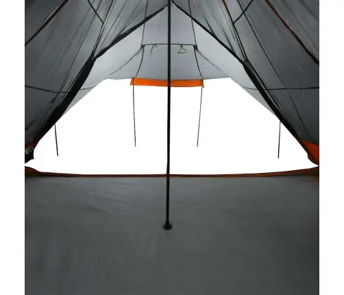 Ģimenes Telts, Tipi, 8 Personām, Pelēka, Ūdensnecaurlaidīga Vidaxl